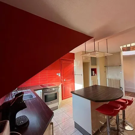 Apartmán Le Drapeau Dijon-107m²-spacieux-tram-6 Couchages Dijon